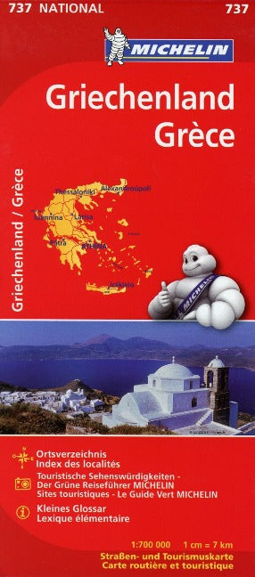 Griechenland Michelin - 1:700.000