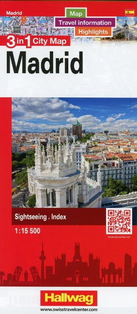 Madrid 3 in 1 City Map 1:15 500