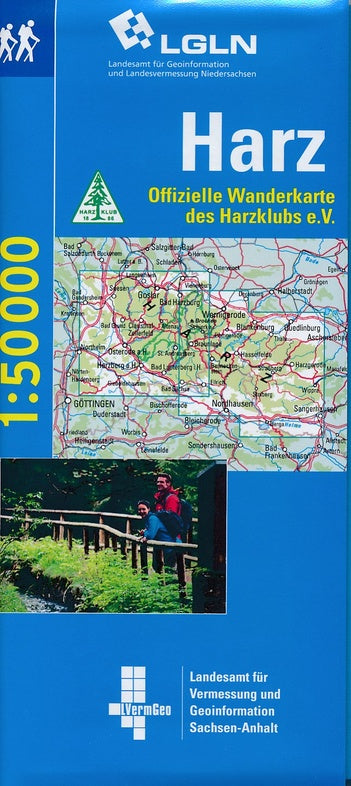 Wandern im Harz 1:50.000