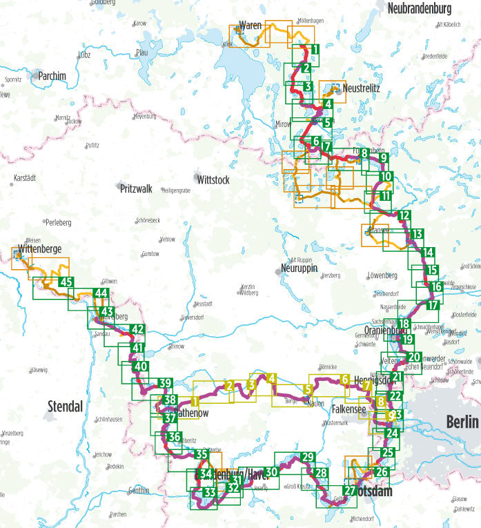Havel-Radweg - Bikeline Radtourenbuch