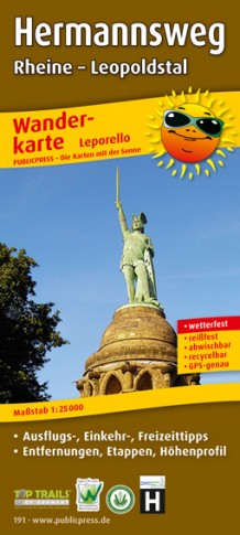 Hermannsweg 1:25.000