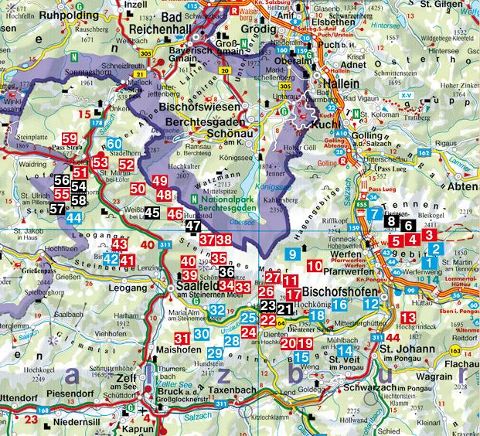 Rund um den Hochkönig - Rother Wanderführer