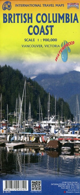 Haida Gwaii / Queen Charlotte Islands 1:280.000 - British Columbia Coast 1:900.000