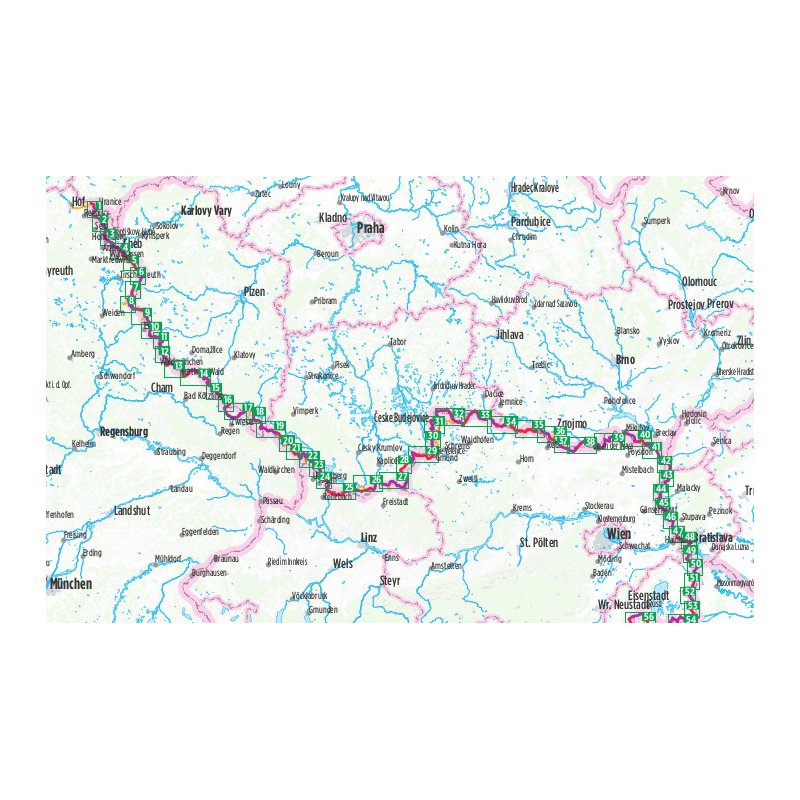 Europa-Radweg Eiserner Vorhang 4 Von Hof nach Szeged - Bikeline Radtourenbuch