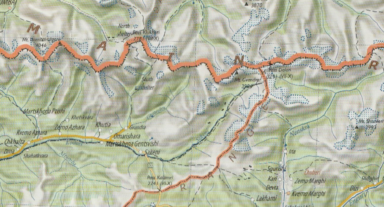 Georgien 1:500.000 Straßenkarte Geoland