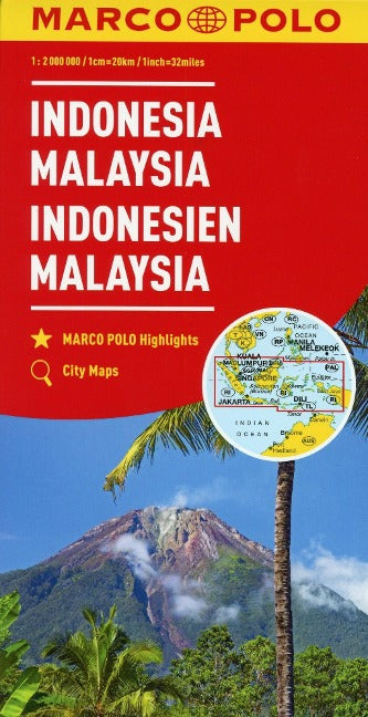 Marco Polo Indonesien / Malaysia - 1:2 Mio.