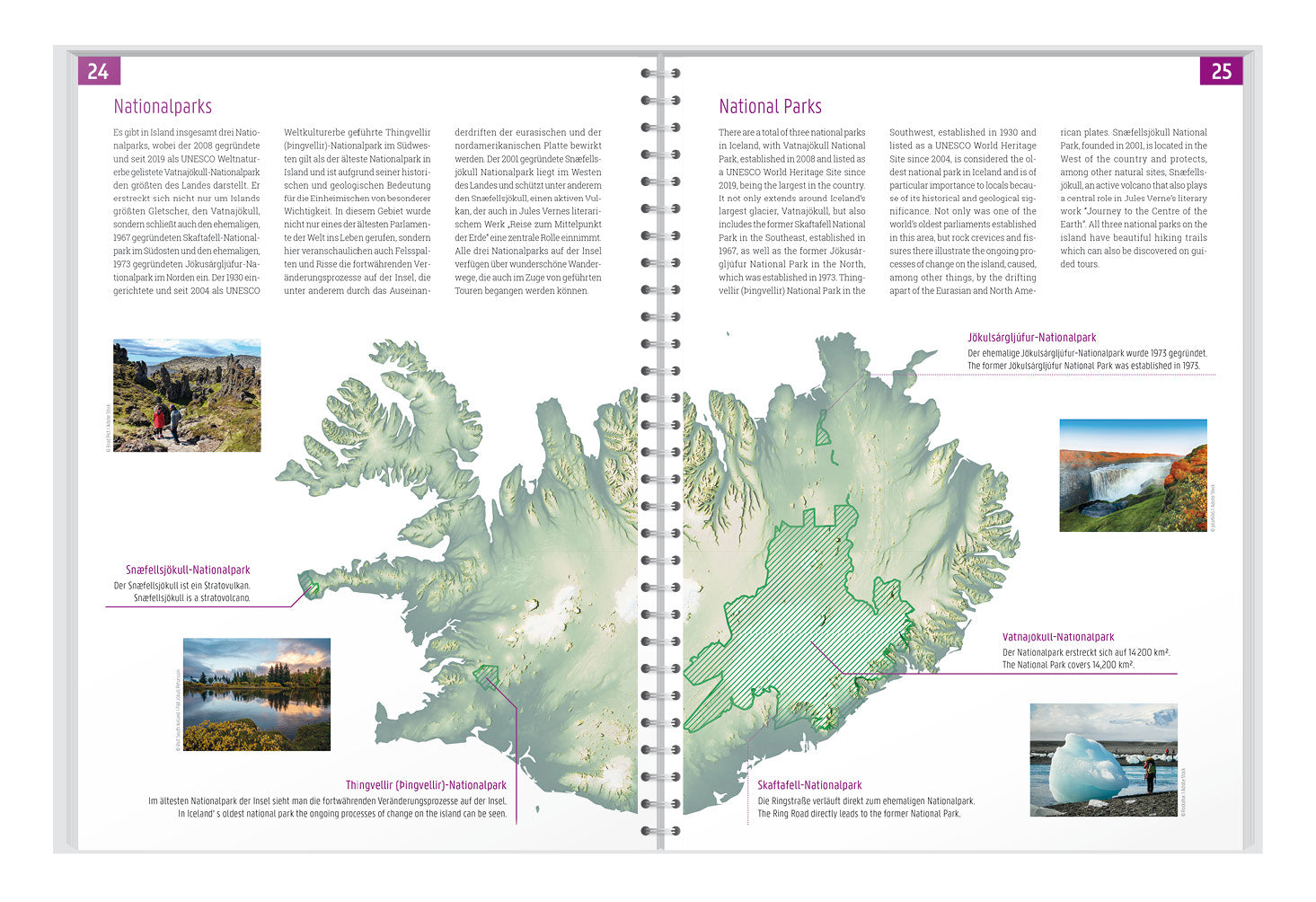 Island Reiseatlas - Autoatlas 1:150.000 - Spiralbindung