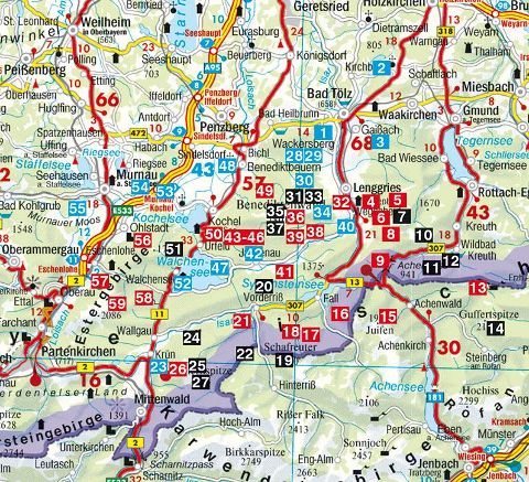 Isarwinkel - Rother Wanderführer