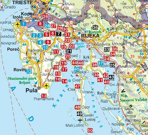 Istrien - Rother Wanderführer