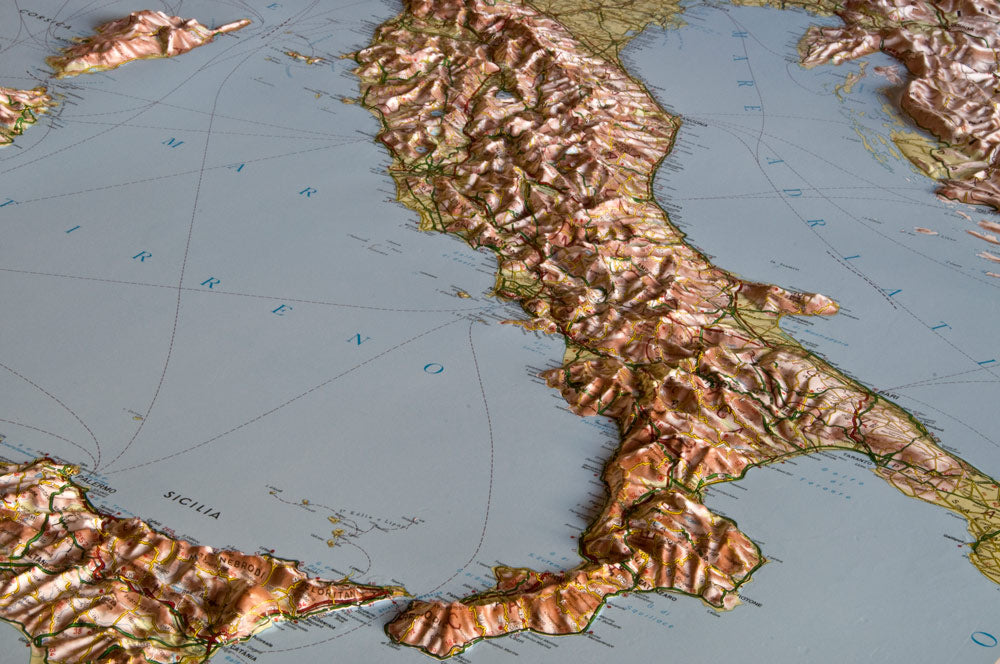 Reliefkarte Italien 1:1.500.000 - LAC