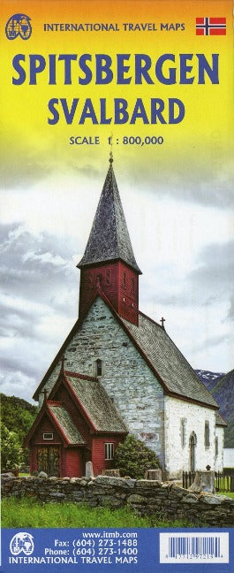 Spitsbergen/Svalbard - 1:800.000 ITM
