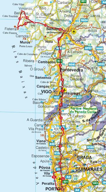 Portugiesischer Jakobsweg – Rother Wanderführer