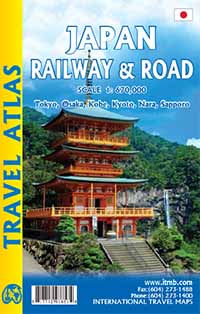 Japan Railway & Road Travel Atlas - 1:670.000 ITM