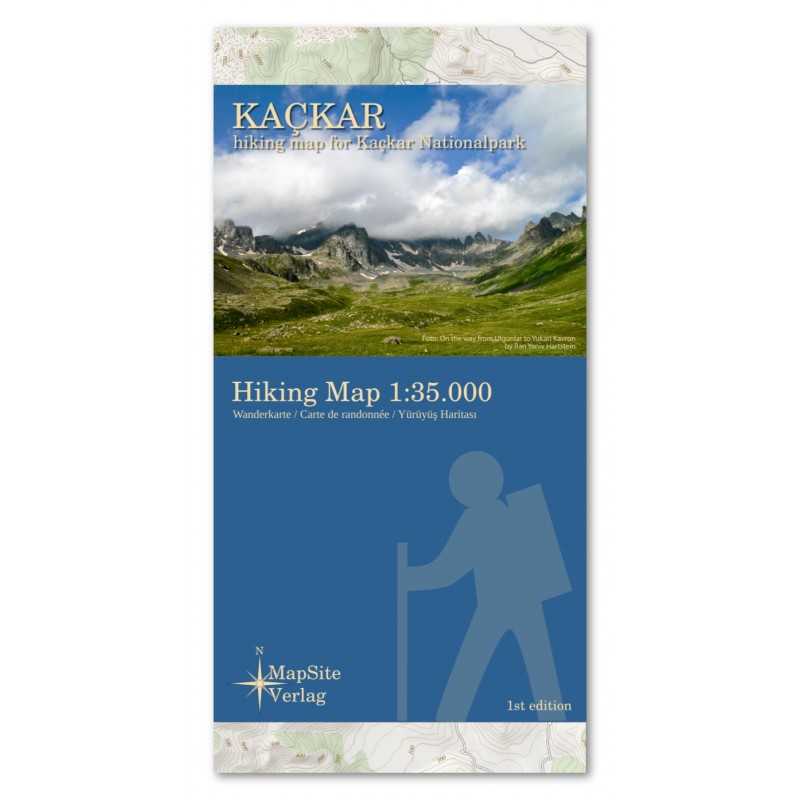 Kaçkar - Wanderkarte 1:35.000