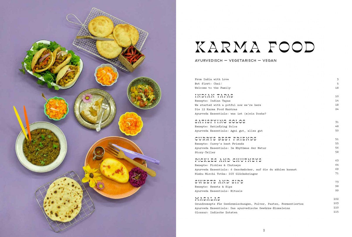 Karma Food ayurvedisch - vegetarisch - vegan