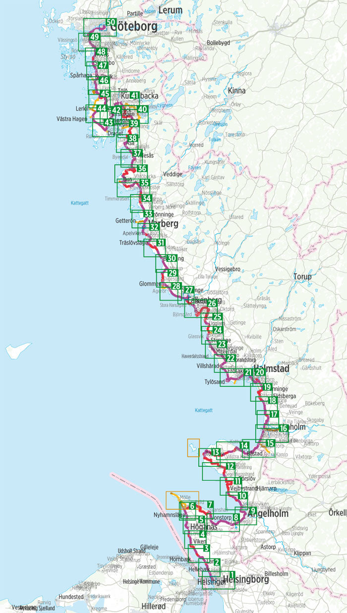 Kattegattleden - Bikeline Radtourenbuch