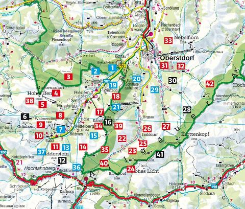 Kleinwalsertal - Rother Wanderführer