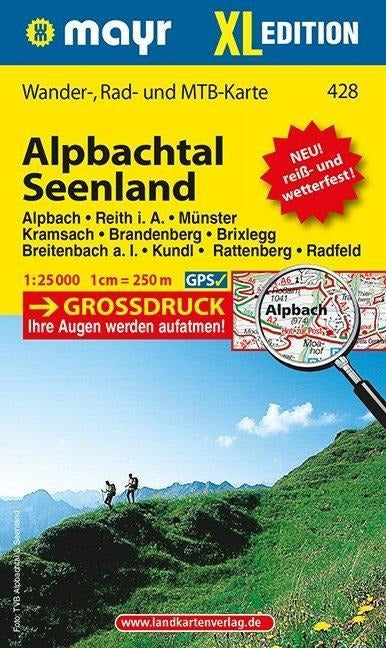 Alpbachtal, Seenland XL - 1:25000