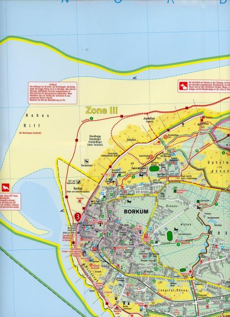 727 Borkum - Kompass Wanderkarte
