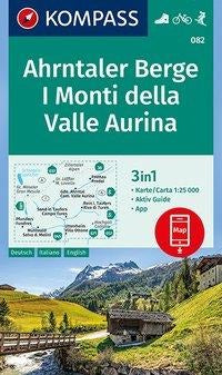 082 Ahrntaler Berge/Monti di Valle Aurina - Kompass Wanderkarte