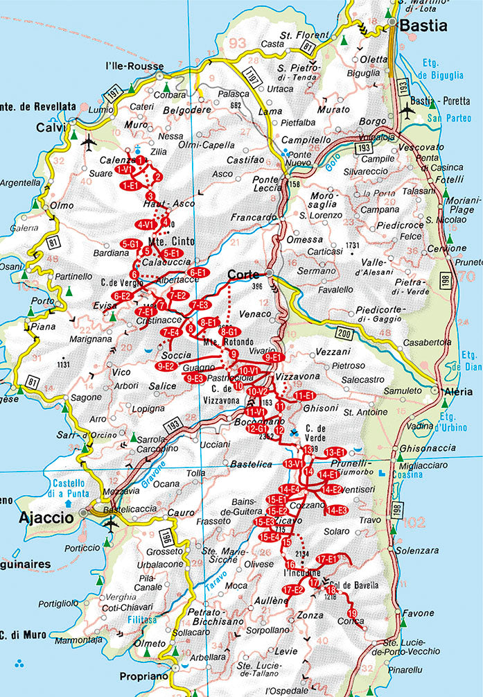 Korsika – GR 20 - Rother Wanderführer