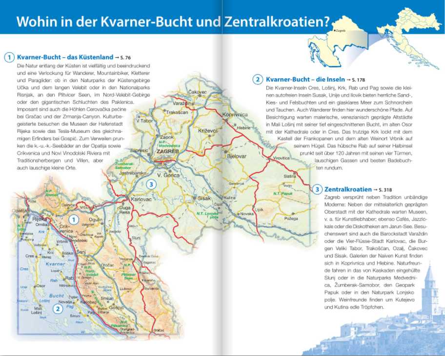 Kvarner-Bucht Reiseführer Michael Müller Verlag