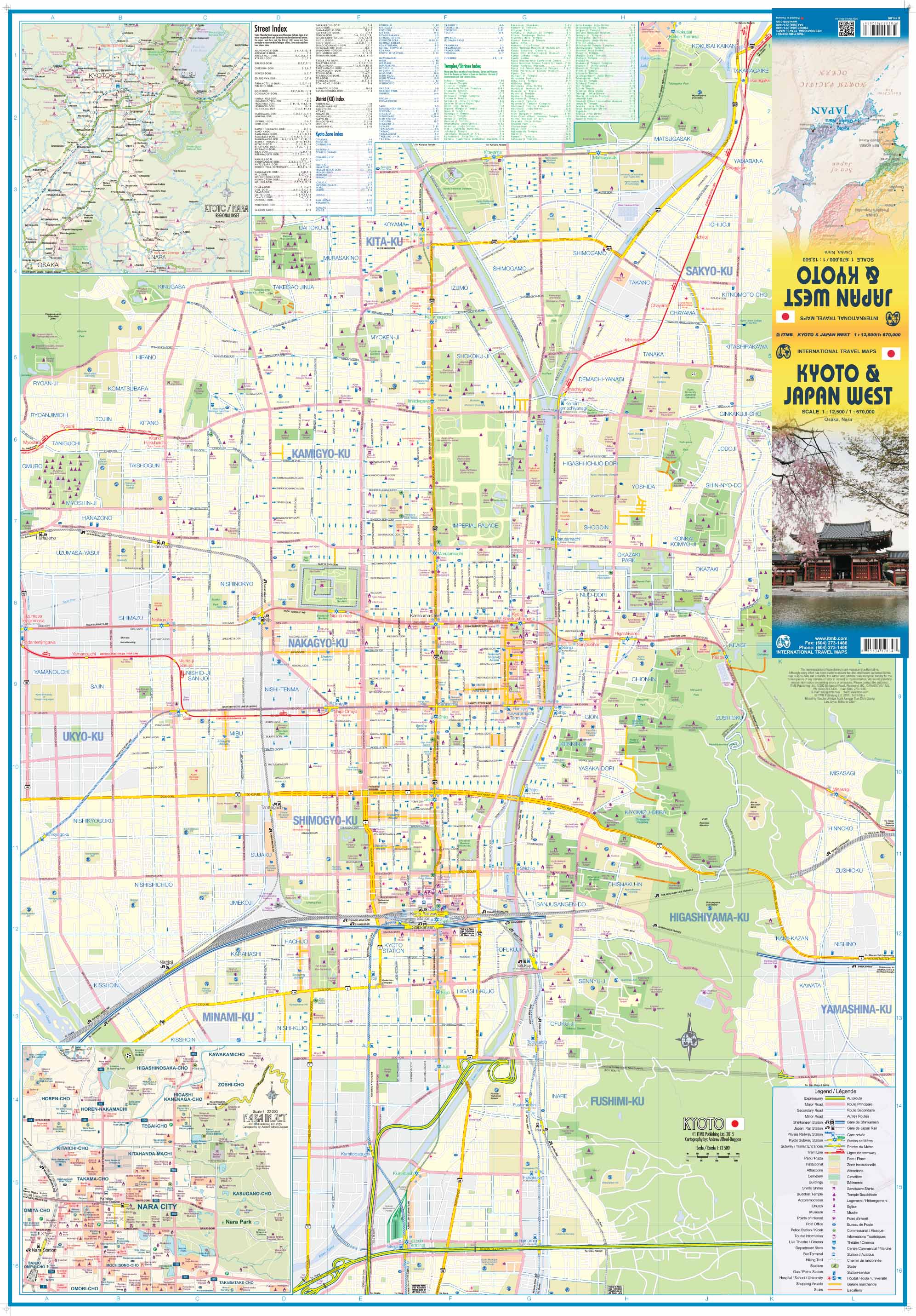 Kyoto 1:12.500 & Japan West 1:670.000 - ITM