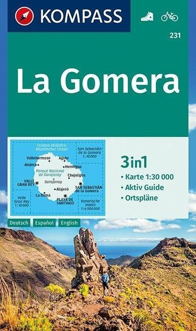231 La Gomera - Kompass Wanderkarte
