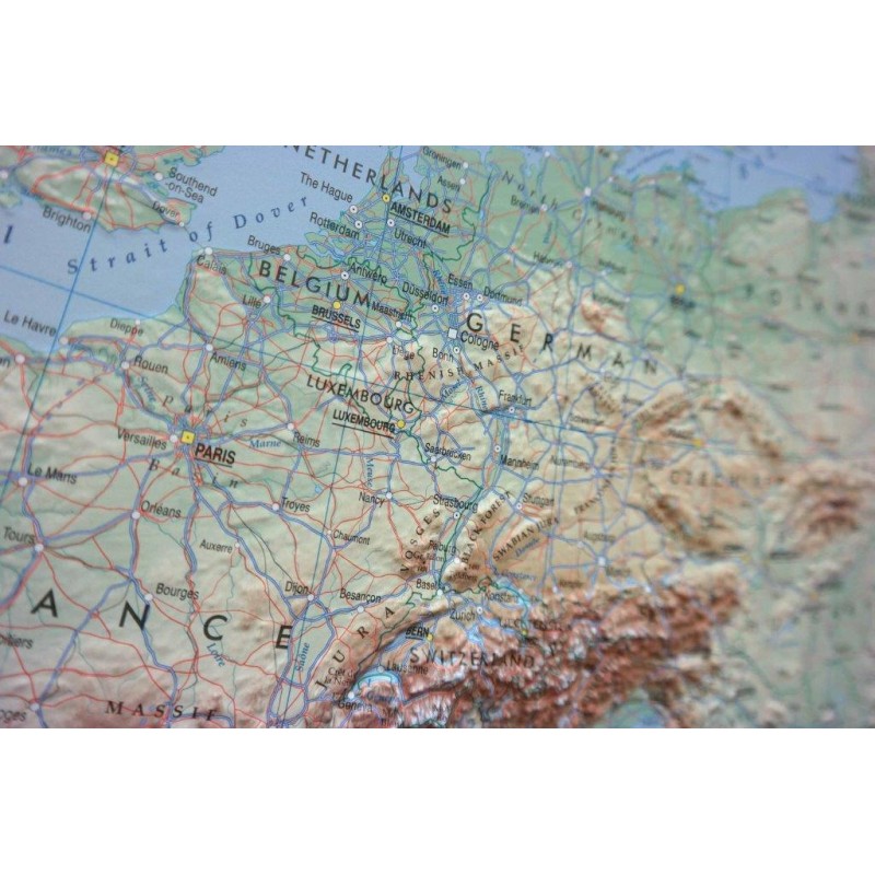 Reliefkarte Europa 1:7.000.000 - LAC