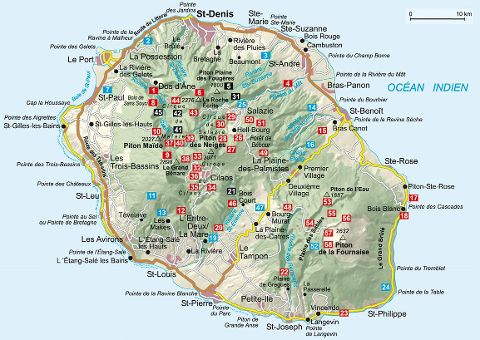 La Réunion - Rother Wanderführer