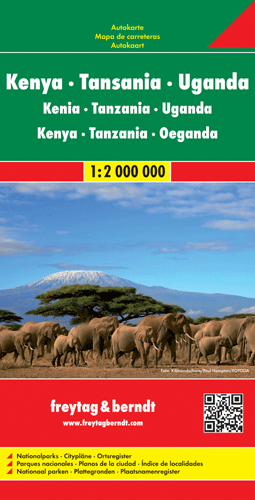 Kenya, Tansania und Uganda - 1:2 Mio.