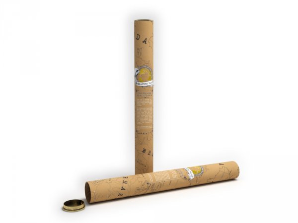 Luckies World Scratch Map