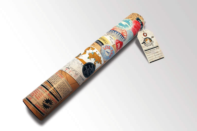 Luckies World Scratch Map - Globetrotter Edition