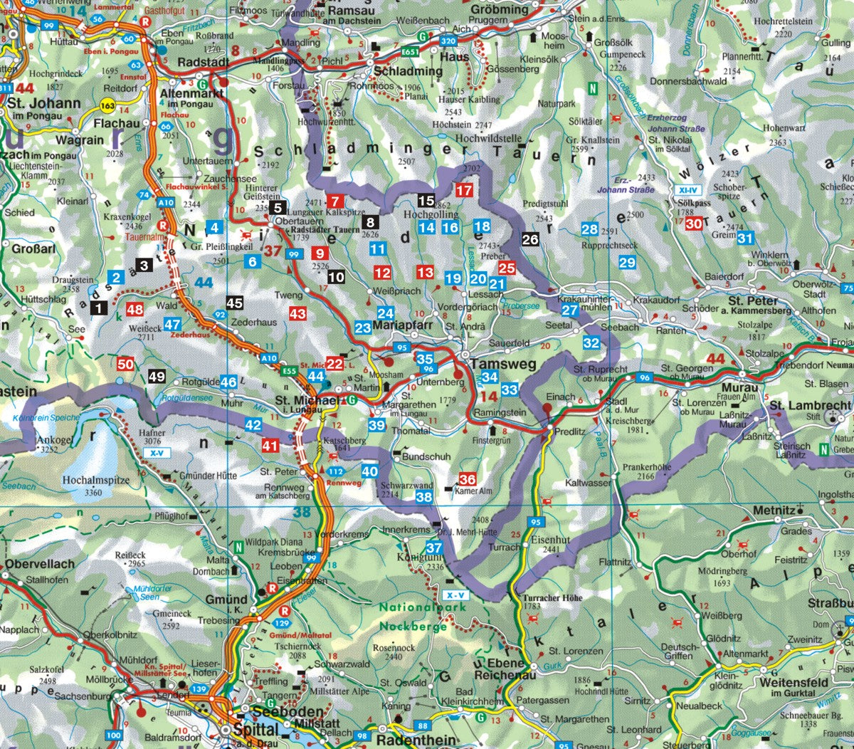 Lungau - Rother Wanderführer