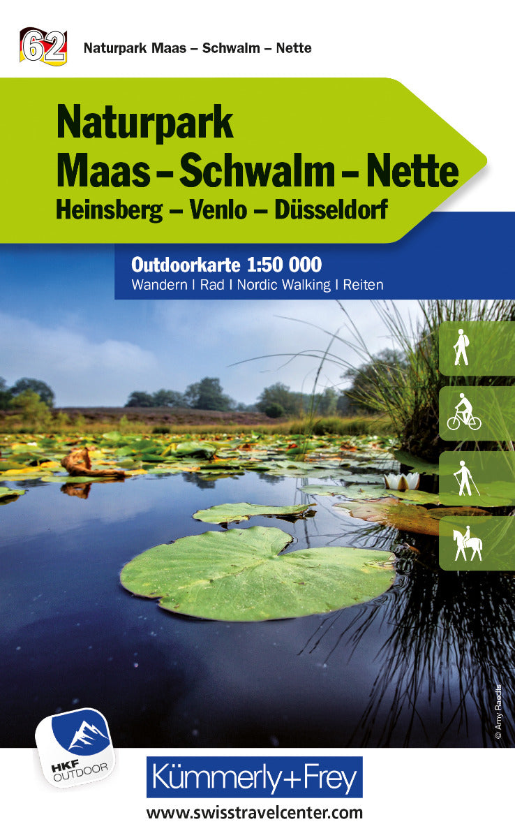 62 Naturpark Maas - Schwalm - Nette - Kümmerly und Frey - 1:50.000