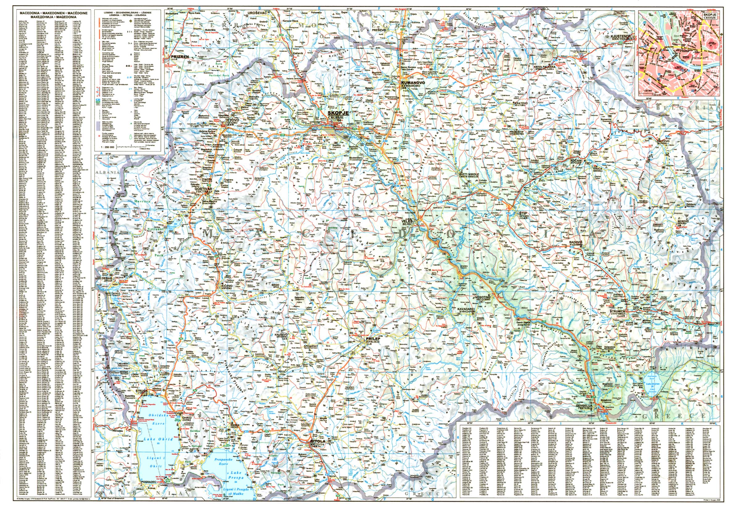 Macedonia 1:250.000