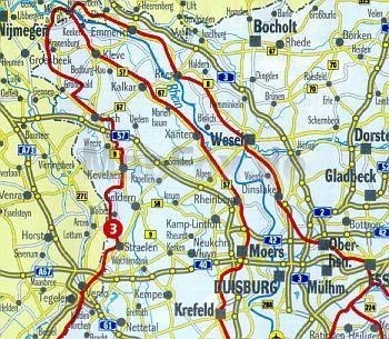 Jakobswege Deutschland und westliches Europa 1:1.000.000 / 3.000.000