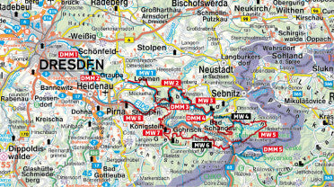 Malerweg und Dichter-Musiker-Maler-Weg - Rother Wanderführer