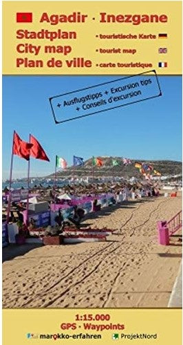 Agadir Stadtplan 1:15.000