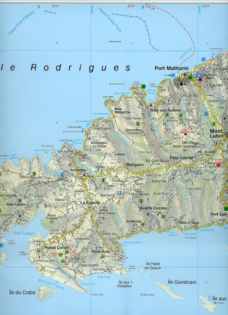 Mauritius - 1:50.000