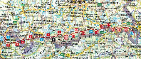 Maximiliansweg - Rother Wanderführer