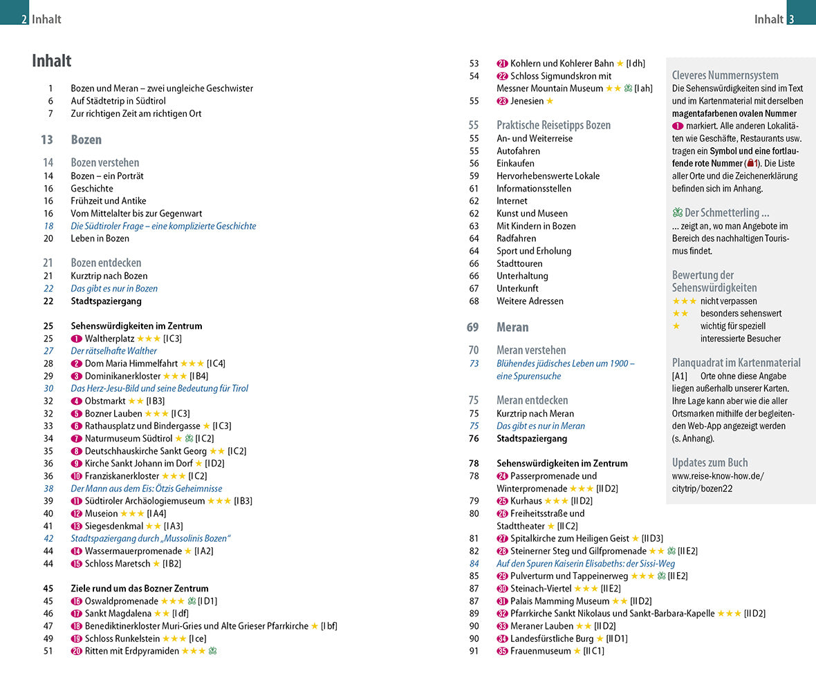 Bozen und Meran - CityTrip