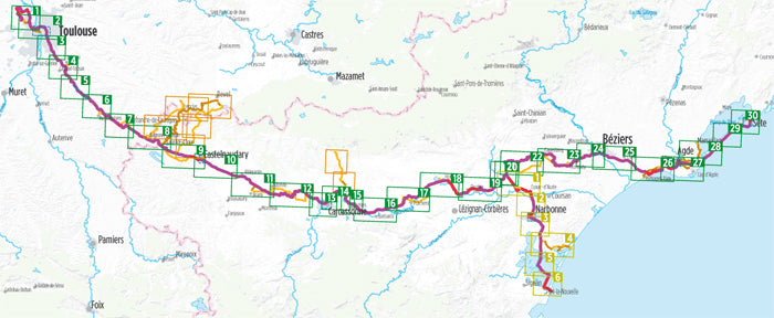 Canal du Midi - Bikeline Radtourenbuch