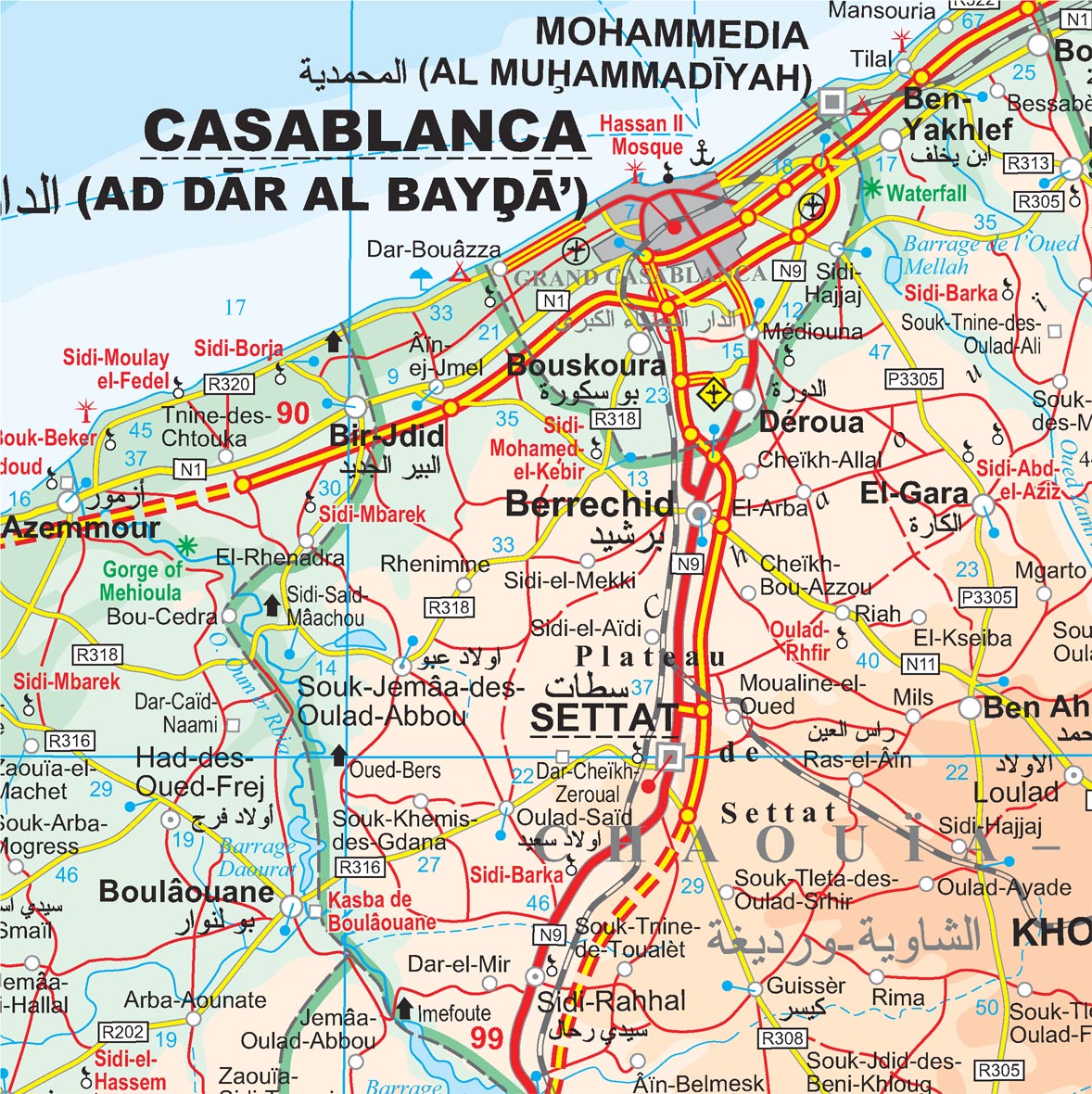 Marokko - 1:1,25 Mio.