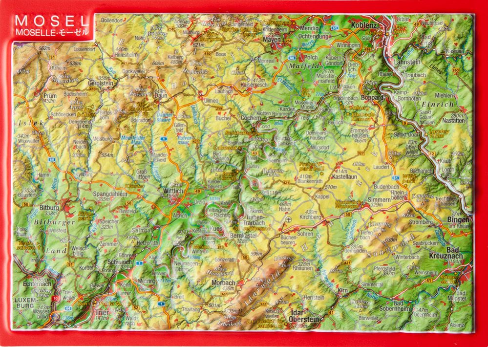 Reliefpostkarten - DIVERSE