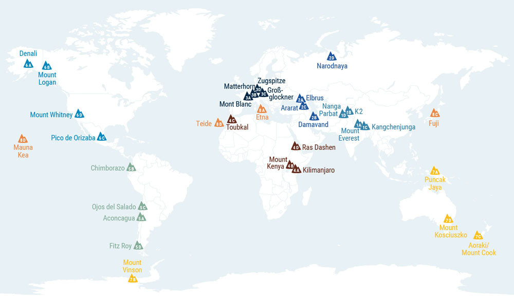 Berge der Welt Quartett