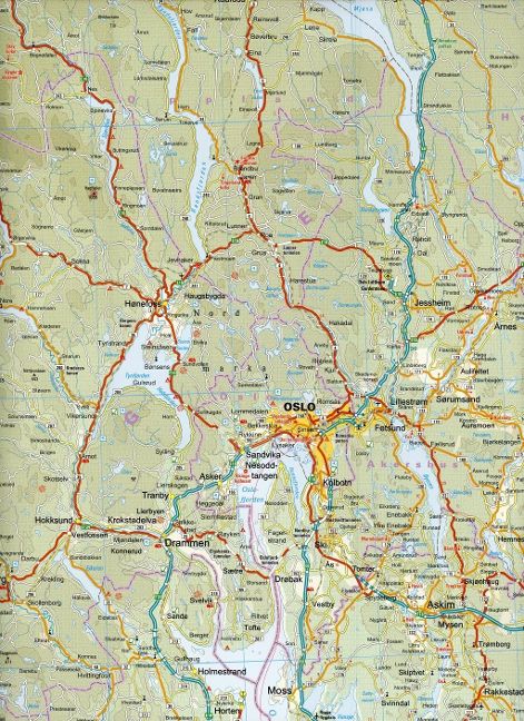 Norwegen, Süd 1:500.000 - Reise Know How