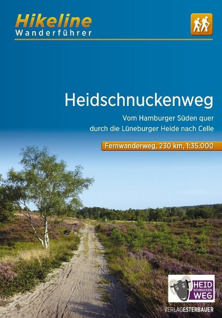 Heidschnuckenweg - hikeline Wanderführer