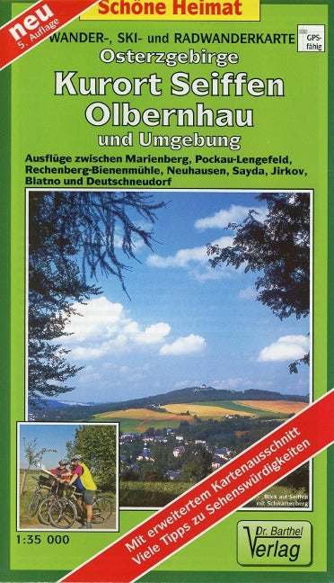 056 Osterzgebirge, Kurort Seiffen, Olbernhau und Umgebung 1:35.000