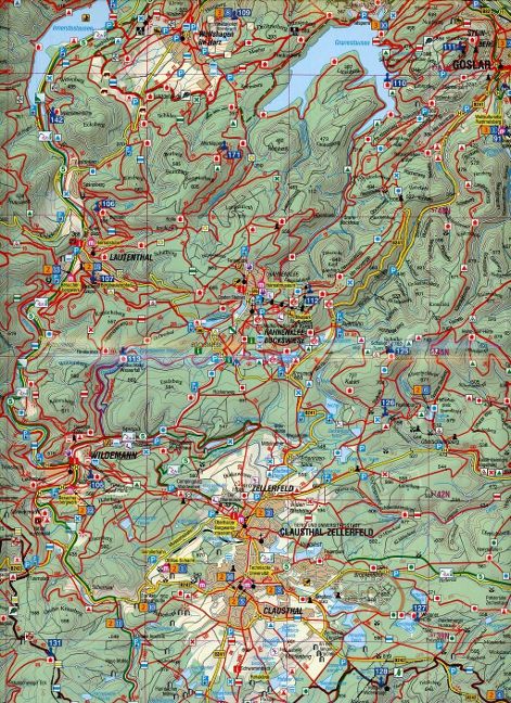 Naturpark Harz 1:50.000 - Wanderkartenset